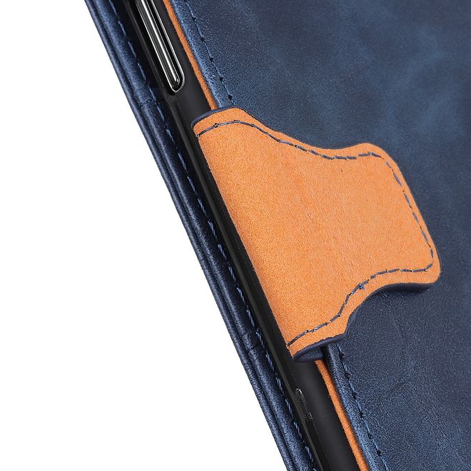 Nokia 3.4 Handyhülle - Crazy Horse IV Leder Bookcover Series - blau