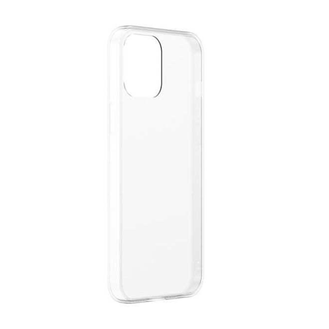 Baseus - iPhone 12 / iPhone 12 Pro Hülle - PanzerGlas Rückseite & TPU Ränder - FROSTED GLASS - weiss matt