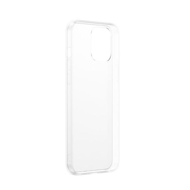 Baseus - iPhone 12 Pro Max Hülle - PanzerGlas Rückseite & TPU Ränder - FROSTED GLASS - weiss matt
