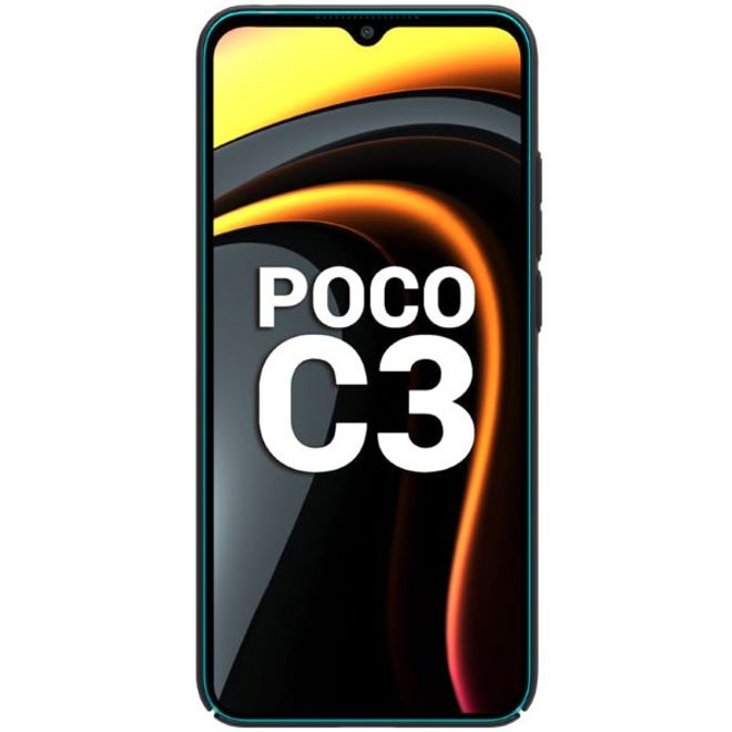 Nillkin - Xiaomi Poco C3 Hülle - Plastik Case - Super Frosted Shield Series - schwarz