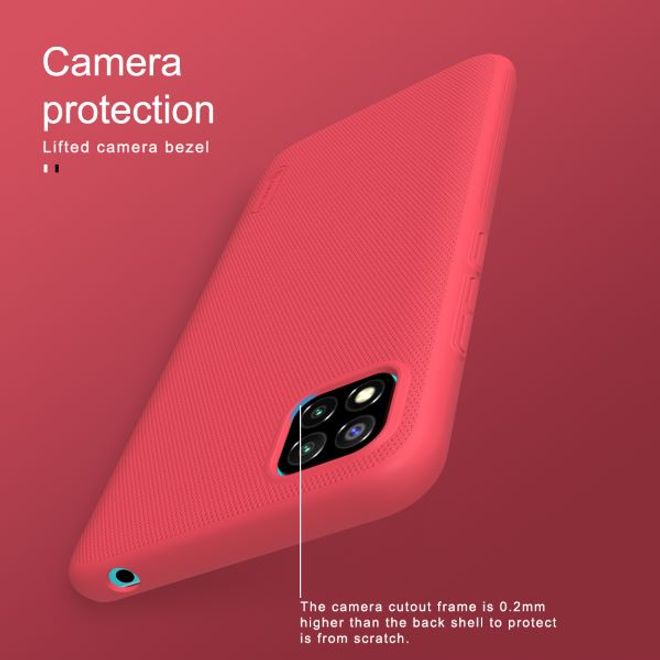 Nillkin - Xiaomi Poco C3 Hülle - Plastik Case - Super Frosted Shield Series - schwarz