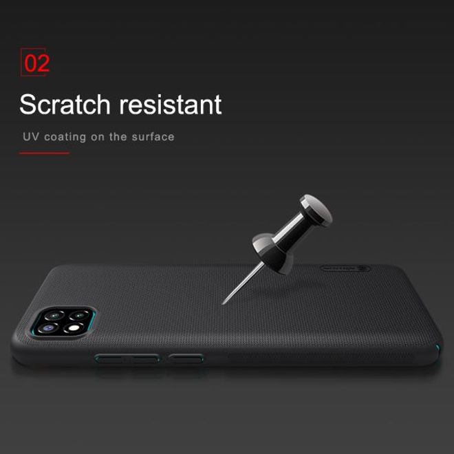 Nillkin - Xiaomi Poco C3 Hülle - Plastik Case - Super Frosted Shield Series - schwarz