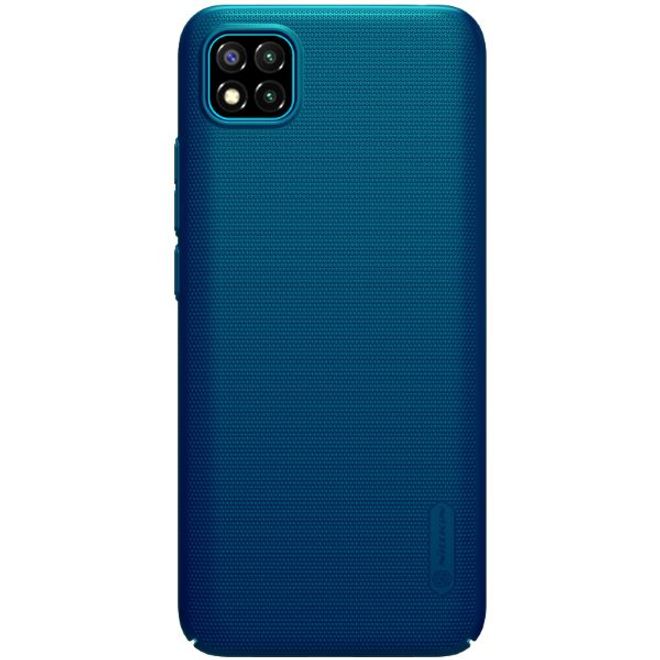 Nillkin - Xiaomi Poco C3 Hülle - Plastik Case - Super Frosted Shield Series - blau