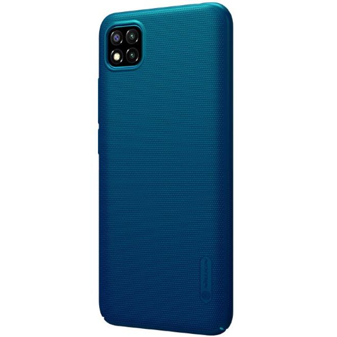 Nillkin - Xiaomi Poco C3 Hülle - Plastik Case - Super Frosted Shield Series - blau
