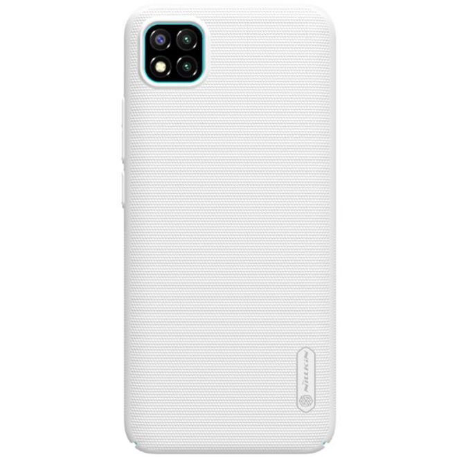 Nillkin - Xiaomi Poco C3 Hülle - Plastik Case - Super Frosted Shield Series - weiss