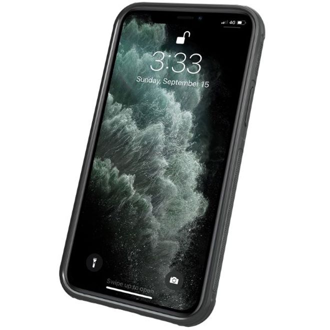 Nillkin - iPhone 12 mini Hülle - Hardcase mit Kickstand - Cyclops Series - schwarz