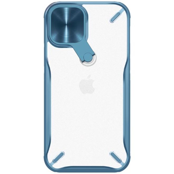 Nillkin - iPhone 12 mini Hülle - Hardcase mit Kickstand - Cyclops Series - blau