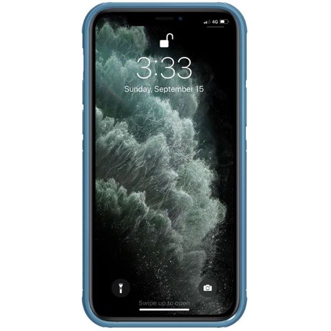 Nillkin - iPhone 12 mini Hülle - Hardcase mit Kickstand - Cyclops Series - blau