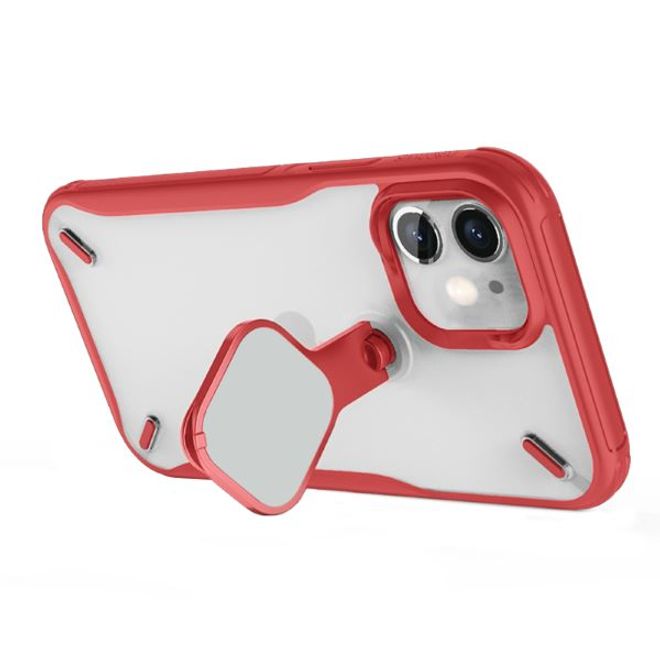Nillkin - iPhone 12 mini Hülle - Hardcase mit Kickstand - Cyclops Series - rot