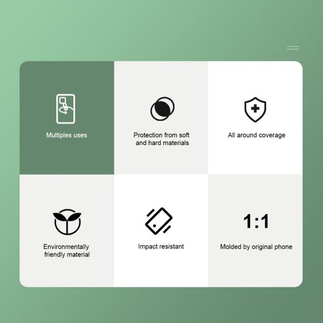 Nillkin - iPhone 12 mini Hülle - Hardcase mit Kickstand - Cyclops Series - rot