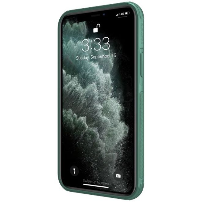Nillkin - iPhone 12 Pro Max Hülle - Hardcase mit Kickstand - Cyclops Series - dunkelgrün