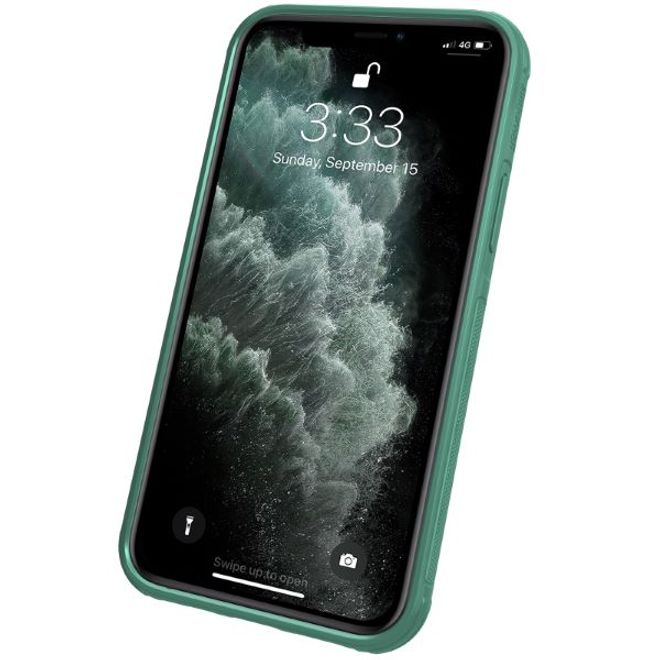 Nillkin - iPhone 12 Pro Max Hülle - Hardcase mit Kickstand - Cyclops Series - dunkelgrün