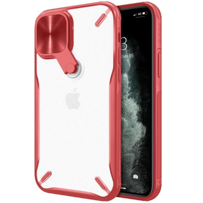 Nillkin - iPhone 12 Pro Max Hülle - Hardcase mit Kickstand - Cyclops Series - rot
