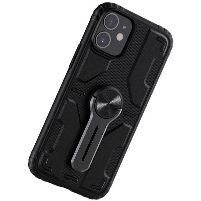 Nillkin - iPhone 12 mini Hülle - Hardcase mit Kickstand - Medley Series - schwarz