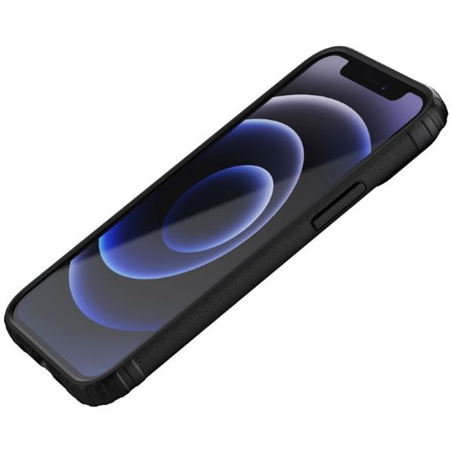 Nillkin - iPhone 12 mini Hülle - Hardcase mit Kickstand - Medley Series - schwarz