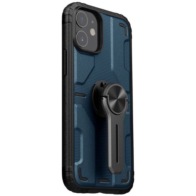 Nillkin - iPhone 12 mini Hülle - Hardcase mit Kickstand - Medley Series - blau