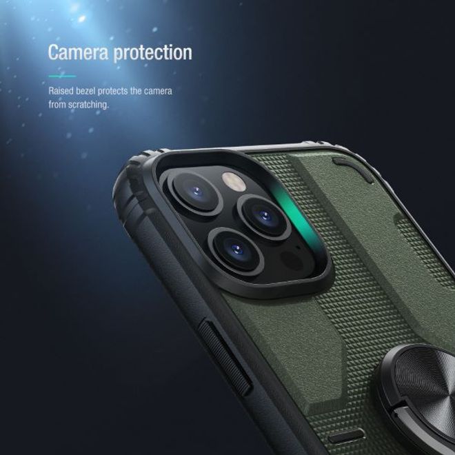 Nillkin - iPhone 12 Pro Max Hülle - Hardcase mit Kickstand - Medley Series - schwarz