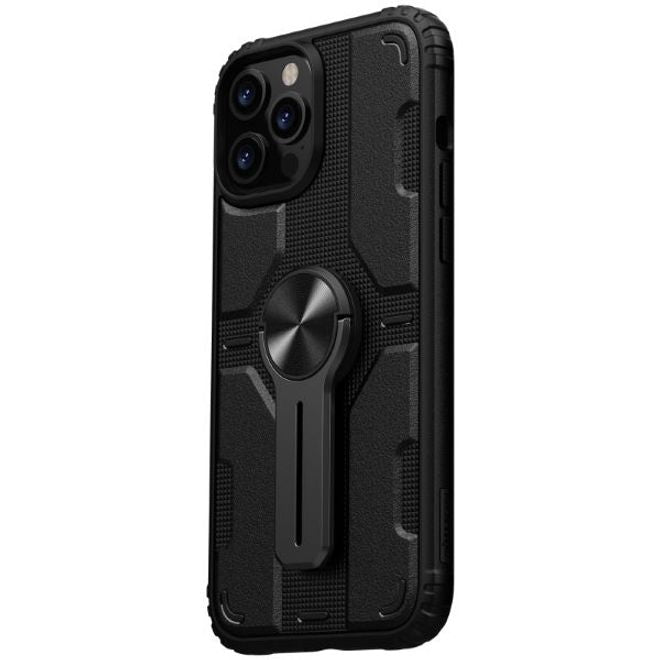 Nillkin - iPhone 12 Pro Max Hülle - Hardcase mit Kickstand - Medley Series - schwarz