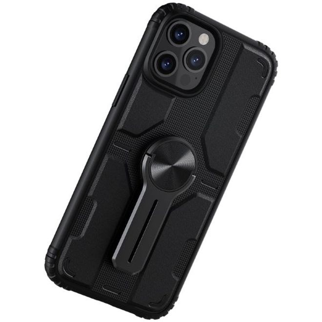 Nillkin - iPhone 12 Pro Max Hülle - Hardcase mit Kickstand - Medley Series - schwarz