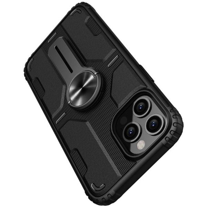 Nillkin - iPhone 12 Pro Max Hülle - Hardcase mit Kickstand - Medley Series - schwarz