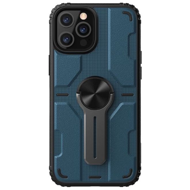 Nillkin - iPhone 12 Pro Max Hülle - Hardcase mit Kickstand - Medley Series - blau
