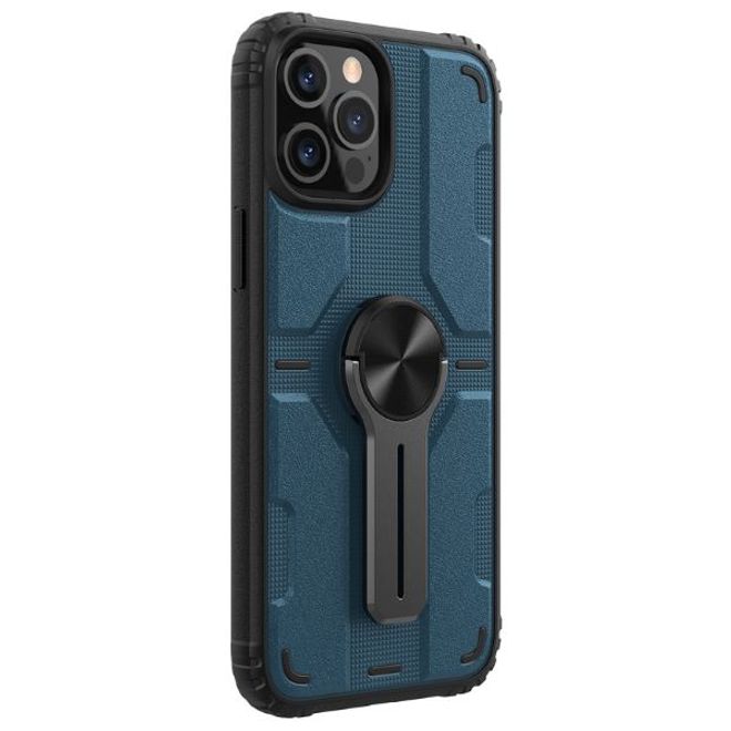 Nillkin - iPhone 12 Pro Max Hülle - Hardcase mit Kickstand - Medley Series - blau