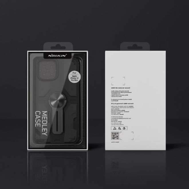 Nillkin - iPhone 12 Pro Max Hülle - Hardcase mit Kickstand - Medley Series - grün