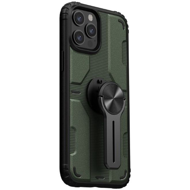 Nillkin - iPhone 12 Pro Max Hülle - Hardcase mit Kickstand - Medley Series - grün