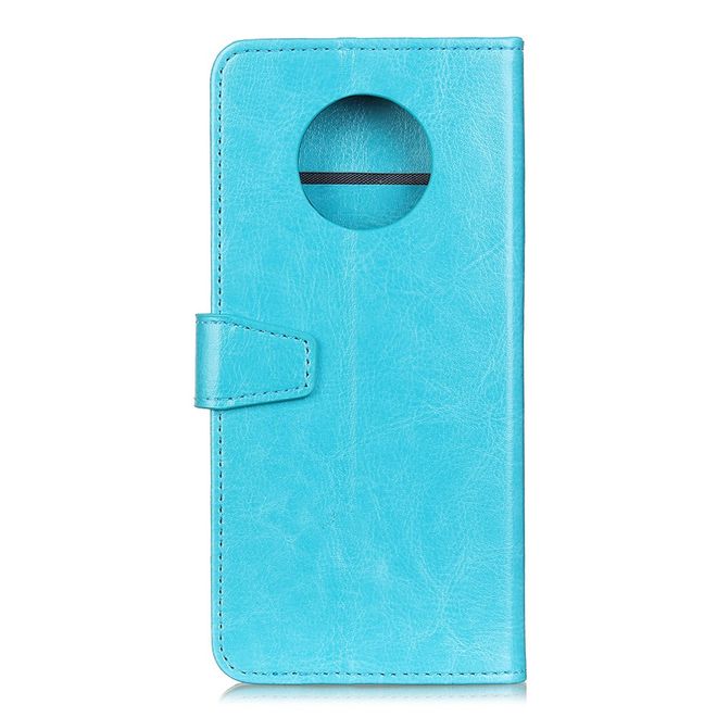 Huawei Mate 40 Pro Handyhülle - Crazy Horse Leder Bookcover Series - blau
