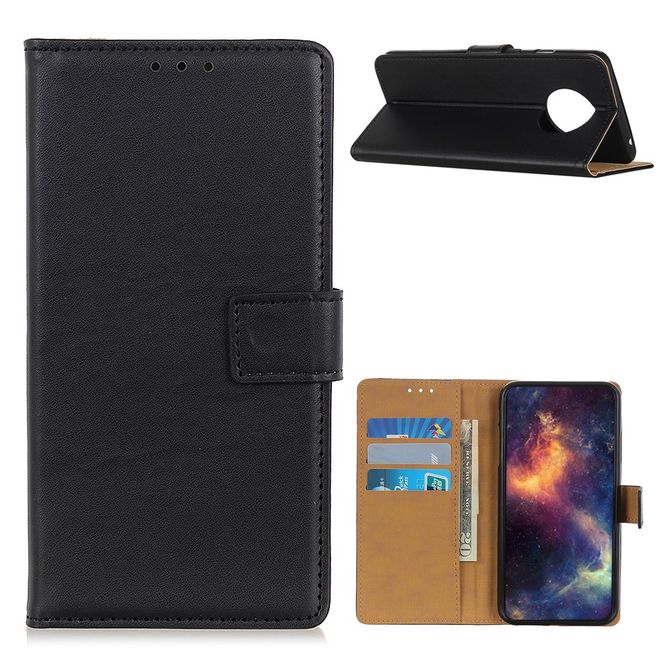 Huawei Mate 40 Handy Hülle - Classic II Leder Bookcover Series - schwarz