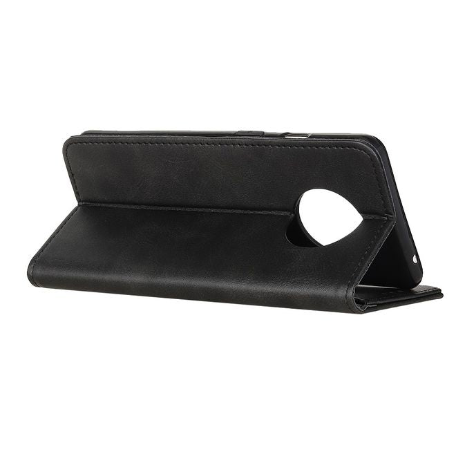 Huawei Mate 40 Handy Hülle - Classic V Leder Bookcover Series - schwarz