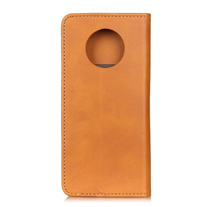 Huawei Mate 40 Handy Hülle - Classic V Leder Bookcover Series - braun
