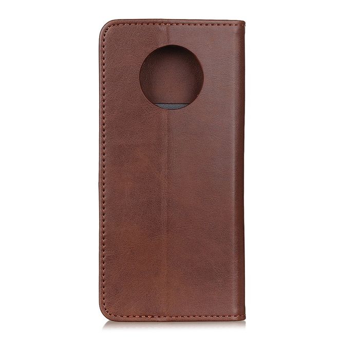 Huawei Mate 40 Handy Hülle - Classic V Leder Bookcover Series - kaffeefarben