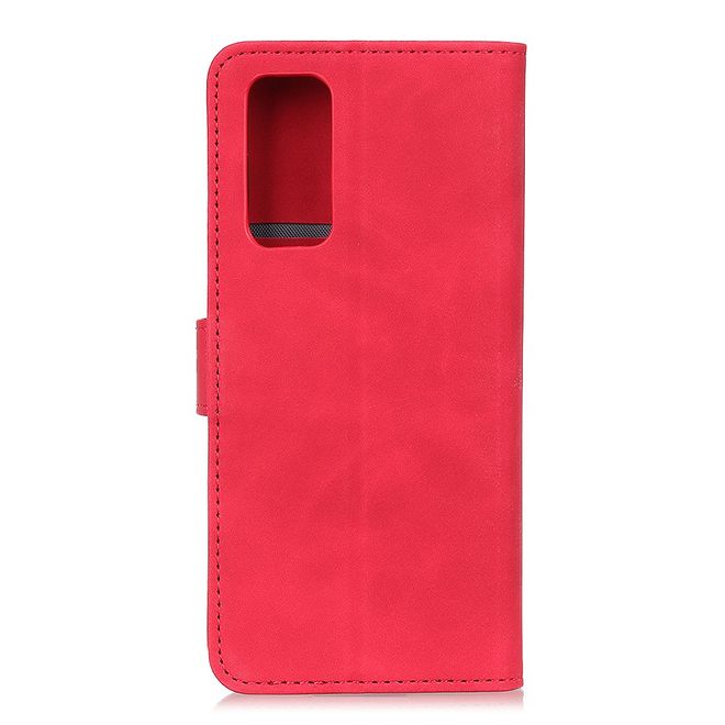 Xiaomi Mi 10T / Mi 10T Pro Handy Hülle - Classic IV Leder Bookcover Series - rot