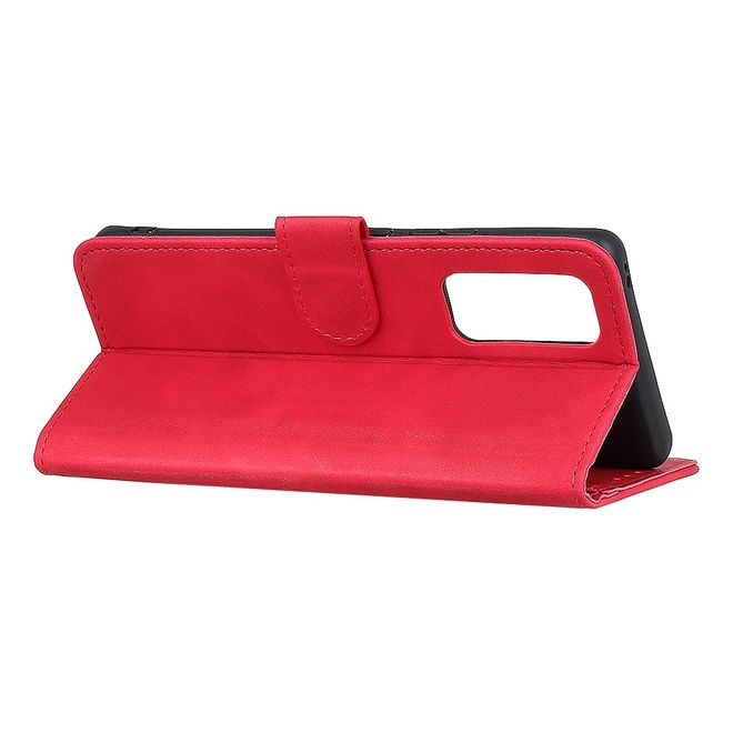 Xiaomi Mi 10T / Mi 10T Pro Handy Hülle - Classic IV Leder Bookcover Series - rot