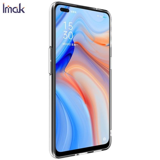 Imak - Oppo Reno4 5G Hülle - Softcase aus TPU - UX-5 Series - transparent