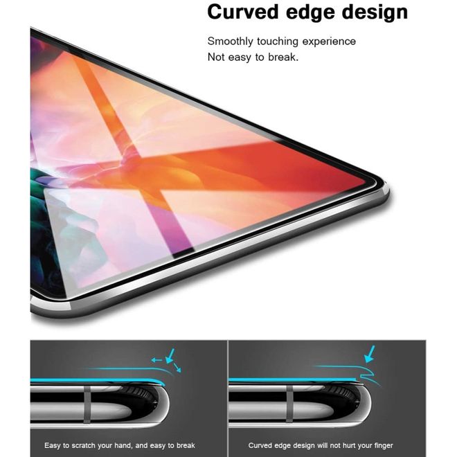 Protection d'écran en verre trempé transparent pour iPad Air (2022) / iPad Air (2020) - 0,3 mm d'épaisseur