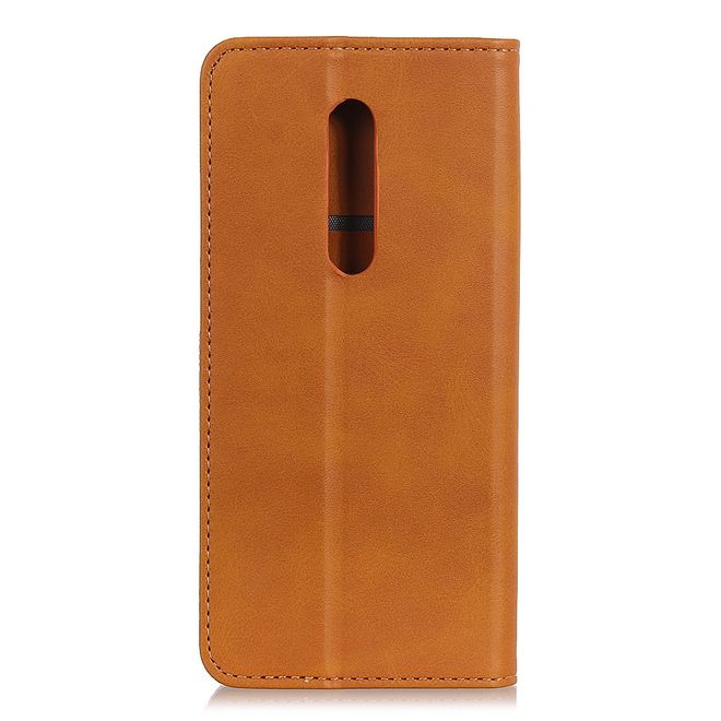 Nokia 2.4 Handy Hülle - Classic V Leder Bookcover Series - braun