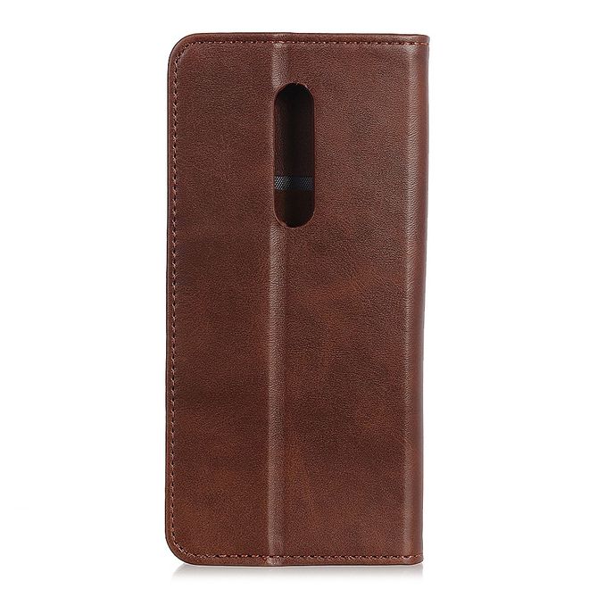 Nokia 2.4 Handy Hülle - Classic V Leder Bookcover Series - kaffeefarben