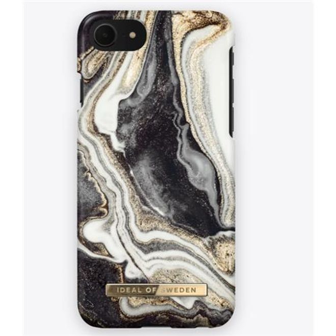 iDeal of Sweden - iPhone SE (2022) / SE (2020) / 8 / 7 / 6S / 6 Hülle - Printed Case - Golden Ash Marble
