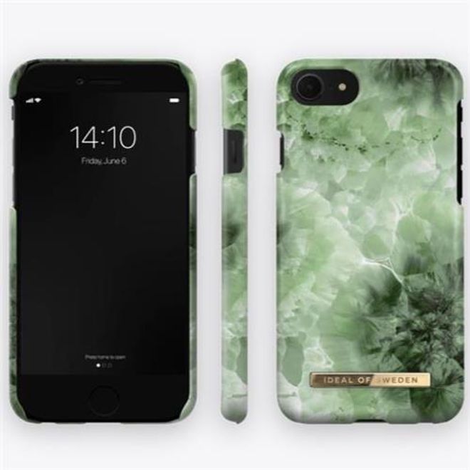 iDeal of Sweden - iPhone SE (2022) / SE (2020) / 8 / 7 / 6S / 6 Hülle, Designer Case Crystal Green Sky - mehrfarbig