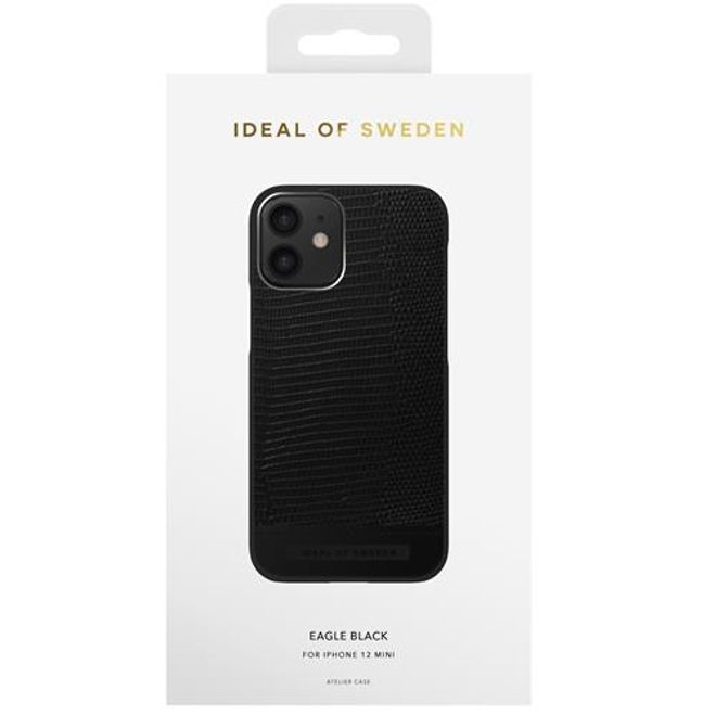 iDeal of Sweden - iPhone 12 mini Hülle - Atelier Case - Eagle Black