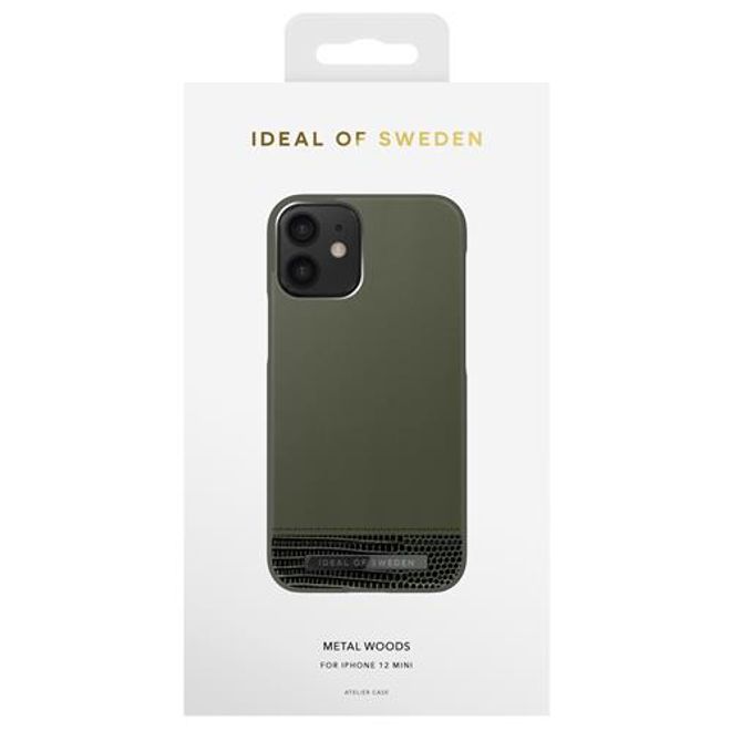 iDeal of Sweden - iPhone 12 Pro Max Hülle - Atelier Case - Metal Woods