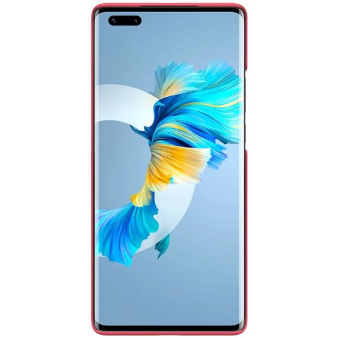 Nillkin - Huawei Mate 40 Pro Hülle - Plastik Case - Super Frosted Shield Series - rot