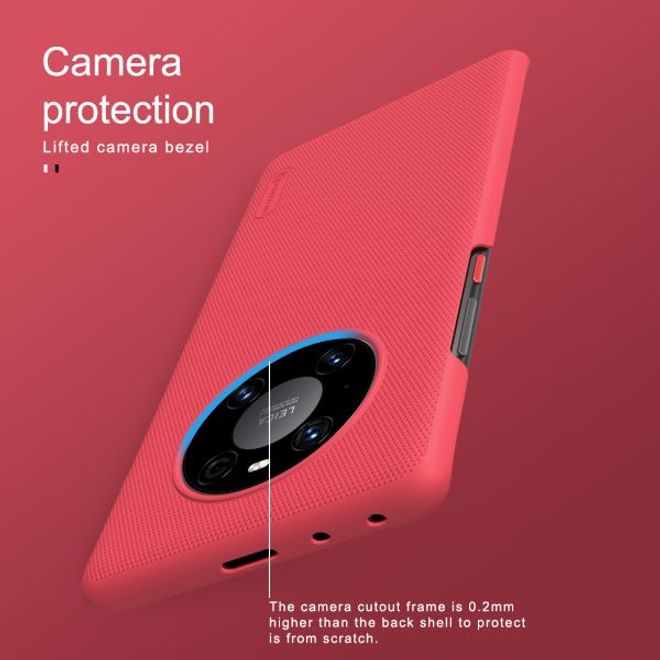 Nillkin - Huawei Mate 40 Pro Hülle - Plastik Case - Super Frosted Shield Series - rot