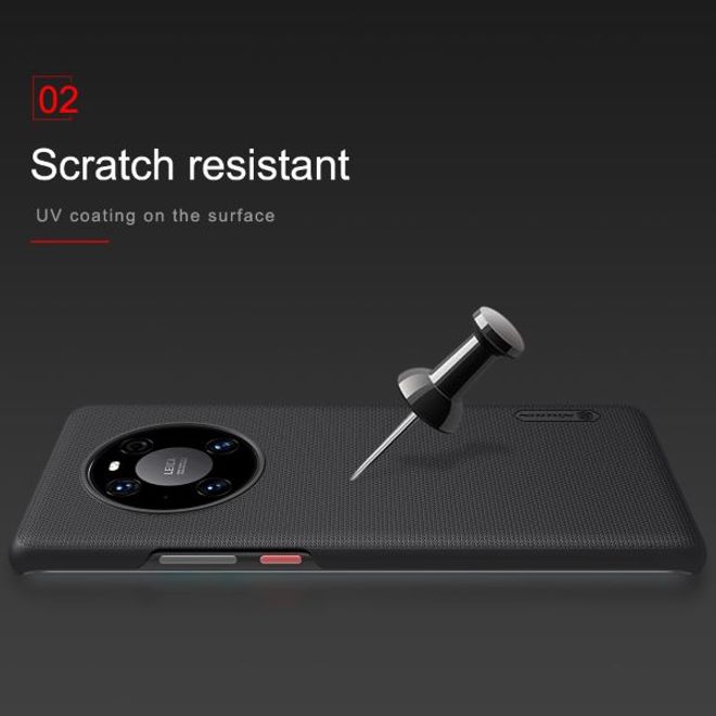 Nillkin - Huawei Mate 40 Pro Hülle - Plastik Case - Super Frosted Shield Series - weiss