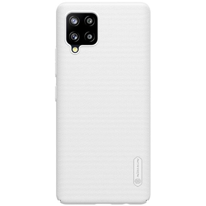 Nillkin - Samsung Galaxy A42 5G Hülle - Plastik Case - Super Frosted Shield Series - weiss