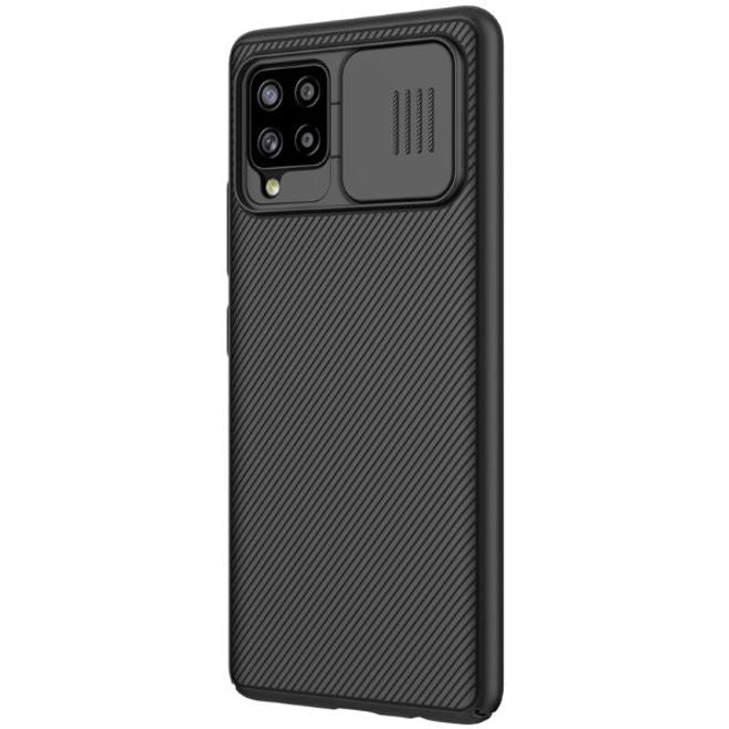 Nillkin - Samsung Galaxy A42 5G Hülle - Plastik Hardcase - CamShield Series - schwarz