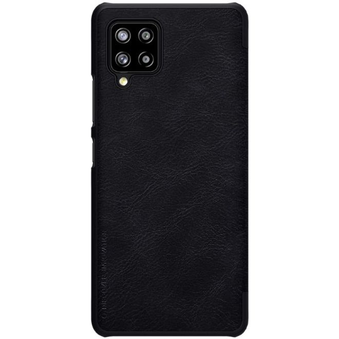 Nillkin - Samsung Galaxy A42 5G Hülle - Leder Book Case - Qin Series - schwarz