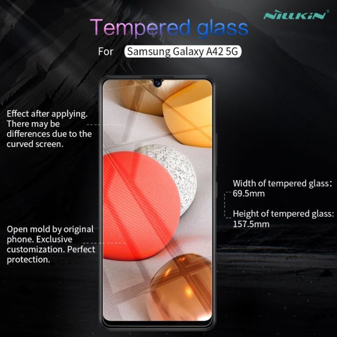 Nillkin - Samsung Galaxy A42 5G Schutzfolie 0,2 mm - Folie aus gehärtetem Glas - H+ PRO Series